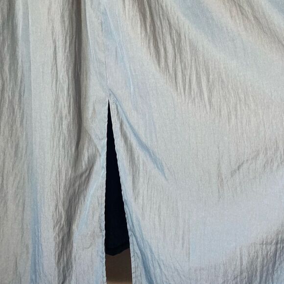 Light Blue Button-Up Dress - Picture 3 of 6